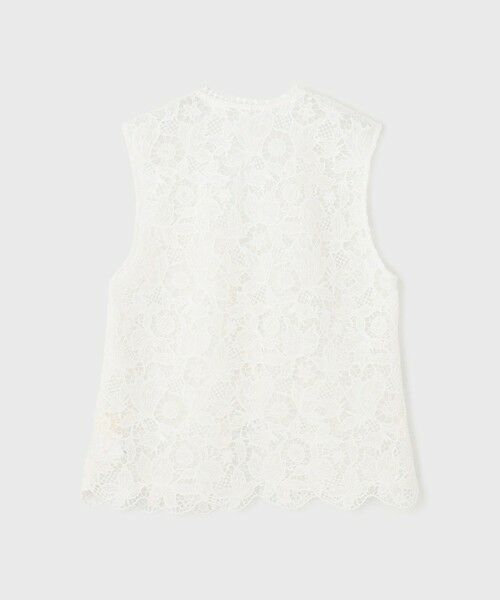 GRACE CONTINENTAL / グレースコンチネンタル ベスト | レース刺繍ベスト | 詳細9