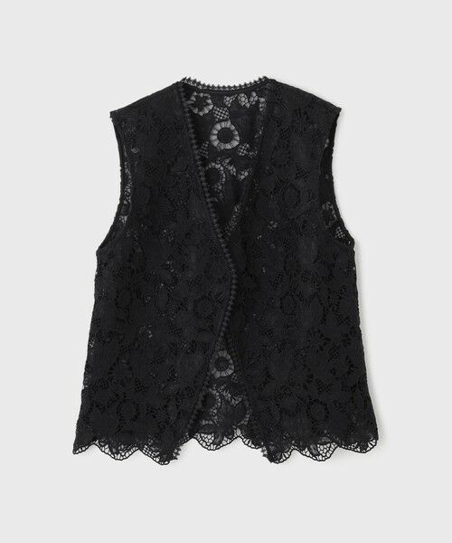 レース刺繍ベスト （ベスト）｜GRACE CONTINENTAL / グレース