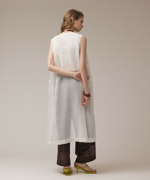 GRACE CONTINENTAL / グレースコンチネンタル ベスト | カラミロングジレ | 詳細2