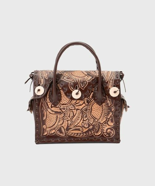 GRACE CONTINENTAL/グレースコンチネンタル VTG MaestraS-ga ダークブラウン F GRACE CONTINENTAL/グレースコンチネンタル VTG MaestraS-ga ダークブラウン F