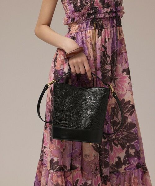 グレースコンチネンタル　ブラック　ショルダーバック LeatherVCBag （ショルダーバッグ）｜GRACE CONTINENTAL