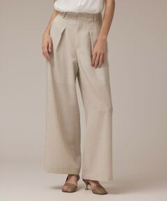 GRACE CONTINENTAL / グレースコンチネンタル その他パンツ | カラミタックワイドパンツ