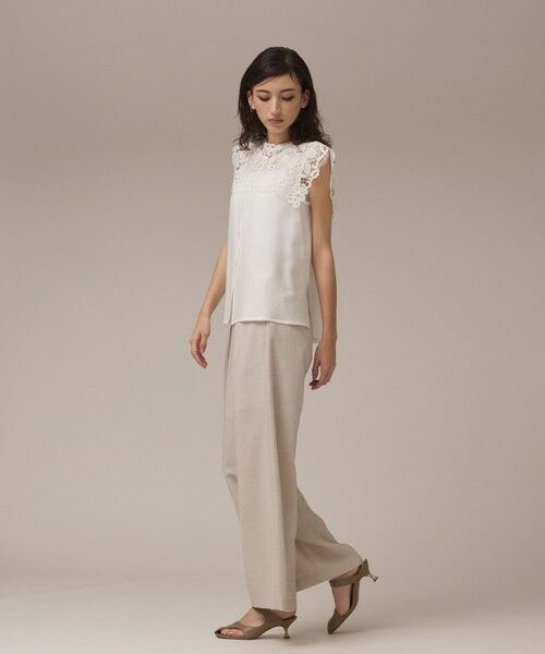 GRACE CONTINENTAL / グレースコンチネンタル その他パンツ | カラミタックワイドパンツ | 詳細2