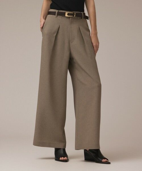GRACE CONTINENTAL / グレースコンチネンタル その他パンツ | カラミタックワイドパンツ | 詳細9