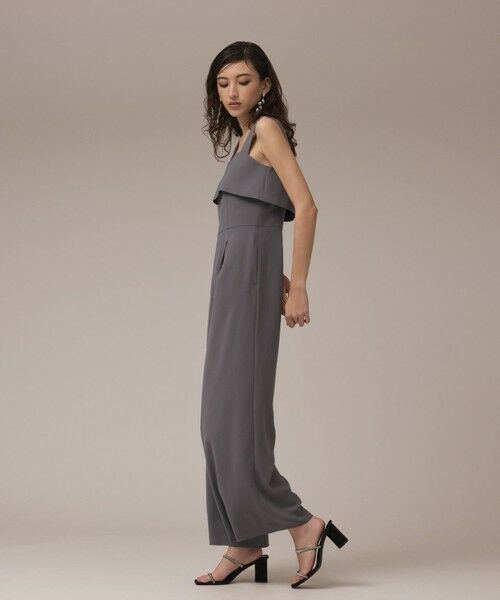 GRACE CONTINENTAL / グレースコンチネンタル サロペット・オールインワン | フリルケープサロペット | 詳細10