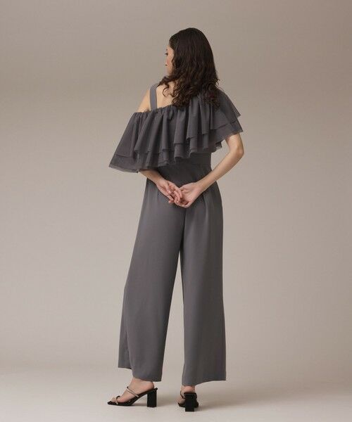 GRACE CONTINENTAL / グレースコンチネンタル サロペット・オールインワン | フリルケープサロペット | 詳細3