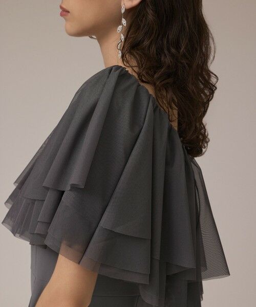 GRACE CONTINENTAL / グレースコンチネンタル サロペット・オールインワン | フリルケープサロペット | 詳細8