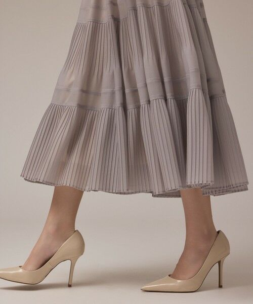 GRACE CONTINENTAL / グレースコンチネンタル ロング・マキシ丈スカート | プリーツティアードスカート | 詳細7