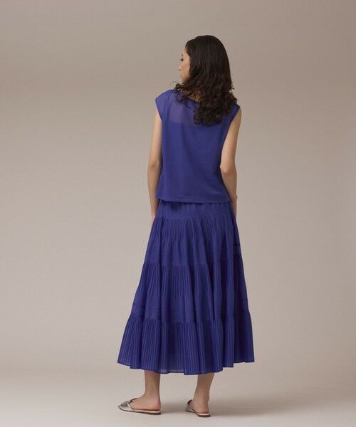 GRACE CONTINENTAL / グレースコンチネンタル ロング・マキシ丈スカート | プリーツティアードスカート | 詳細11