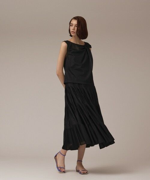 GRACE CONTINENTAL / グレースコンチネンタル ロング・マキシ丈スカート | プリーツティアードスカート | 詳細18