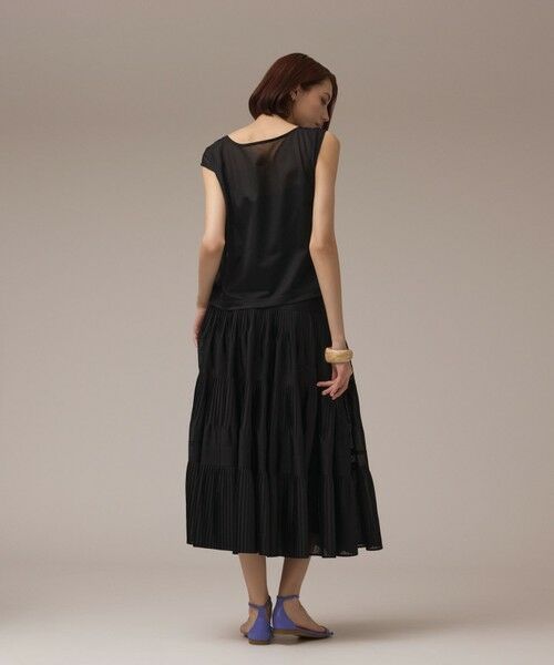 GRACE CONTINENTAL / グレースコンチネンタル ロング・マキシ丈スカート | プリーツティアードスカート | 詳細19