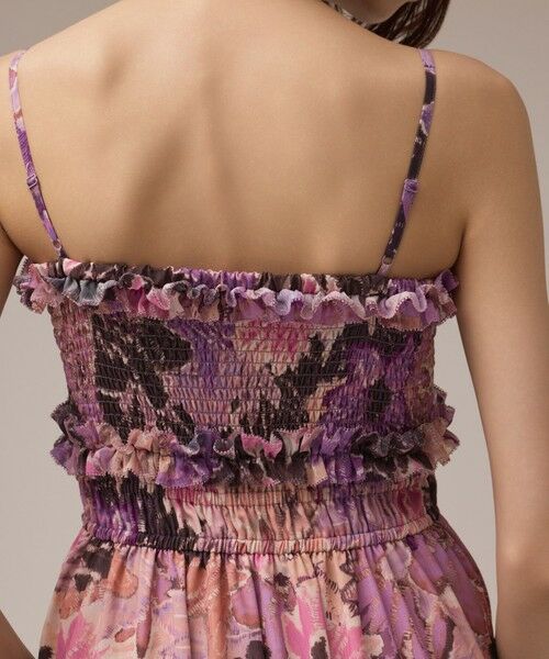 GRACE CONTINENTAL / グレースコンチネンタル ロング・マキシ丈ワンピース | タイダイリーフプリントワンピース | 詳細8