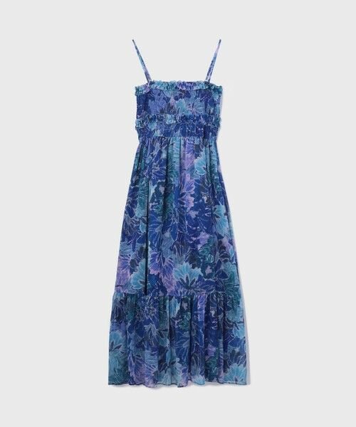 GRACE CONTINENTAL / グレースコンチネンタル ロング・マキシ丈ワンピース | タイダイリーフプリントワンピース | 詳細15