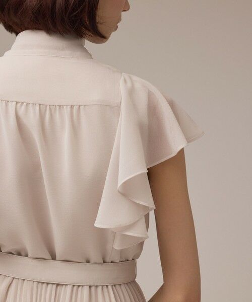 GRACE CONTINENTAL / グレースコンチネンタル ロング・マキシ丈ワンピース | ボウタイプリーツドレス | 詳細10