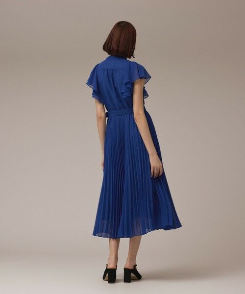 GRACE CONTINENTAL / グレースコンチネンタル ロング・マキシ丈ワンピース | ボウタイプリーツドレス | 詳細13