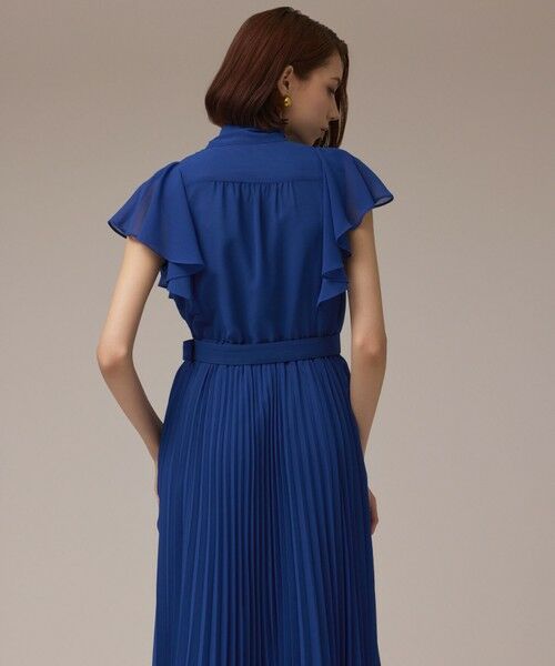 GRACE CONTINENTAL / グレースコンチネンタル ロング・マキシ丈ワンピース | ボウタイプリーツドレス | 詳細16