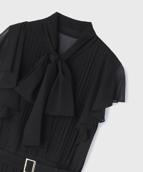 GRACE CONTINENTAL / グレースコンチネンタル ロング・マキシ丈ワンピース | ボウタイプリーツドレス | 詳細25