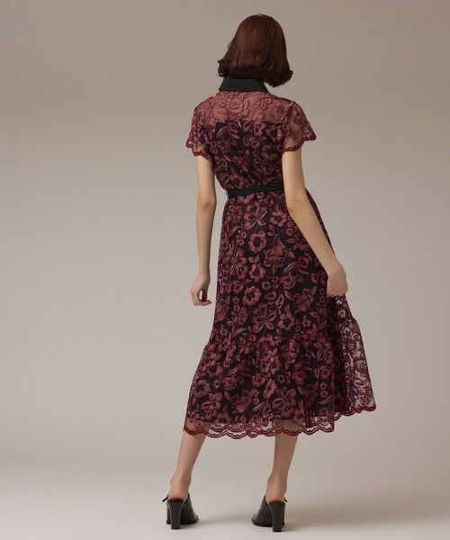 GRACE CONTINENTAL / グレースコンチネンタル ドレス | チュールフラワー刺繍ワンピース | 詳細19