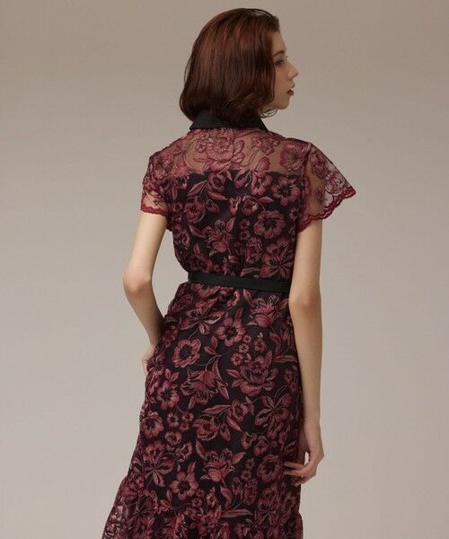 GRACE CONTINENTAL / グレースコンチネンタル ドレス | チュールフラワー刺繍ワンピース | 詳細21