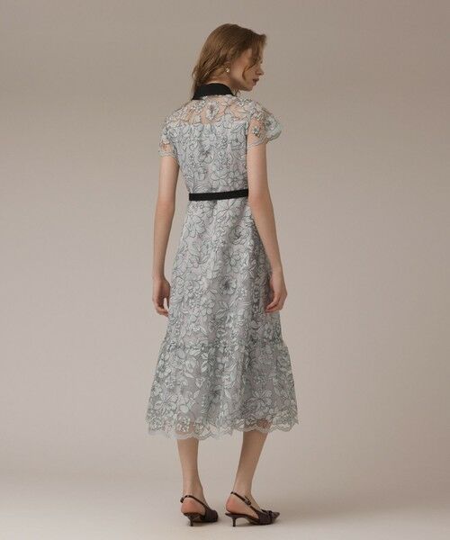 GRACE CONTINENTAL / グレースコンチネンタル ドレス | チュールフラワー刺繍ワンピース | 詳細24