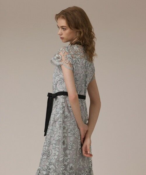 GRACE CONTINENTAL / グレースコンチネンタル ドレス | チュールフラワー刺繍ワンピース | 詳細26
