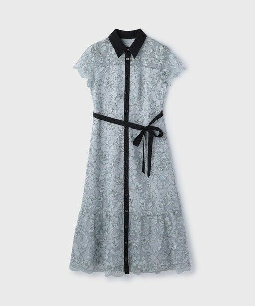 GRACE CONTINENTAL / グレースコンチネンタル ドレス | チュールフラワー刺繍ワンピース | 詳細28