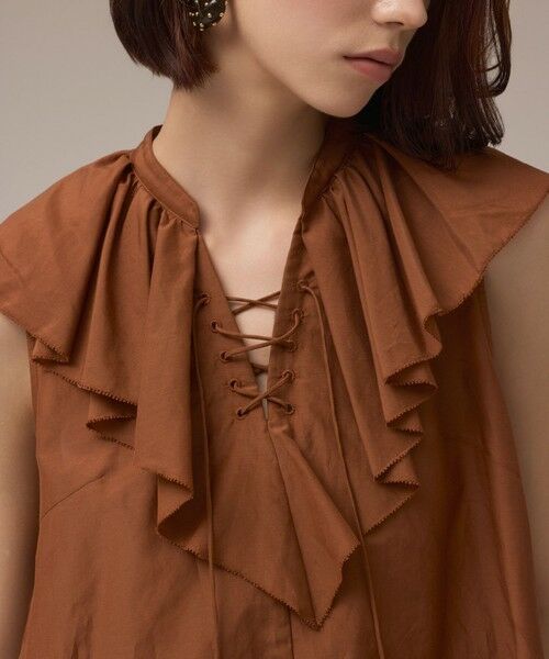 GRACE CONTINENTAL / グレースコンチネンタル シャツ・ブラウス | コットンシルクカフタントップ | 詳細5