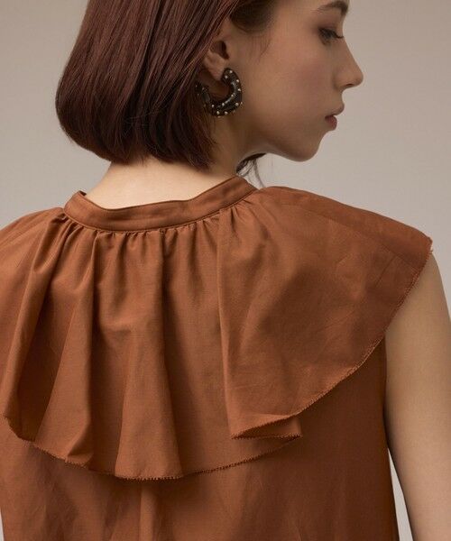 GRACE CONTINENTAL / グレースコンチネンタル シャツ・ブラウス | コットンシルクカフタントップ | 詳細7