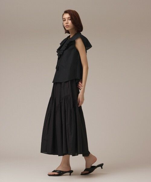 GRACE CONTINENTAL / グレースコンチネンタル シャツ・ブラウス | コットンシルクカフタントップ | 詳細11