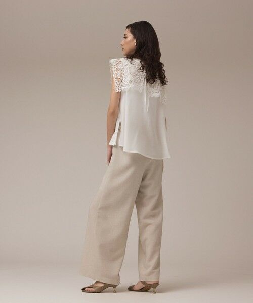 GRACE CONTINENTAL / グレースコンチネンタル シャツ・ブラウス | パターンレースカラーブラウス | 詳細2