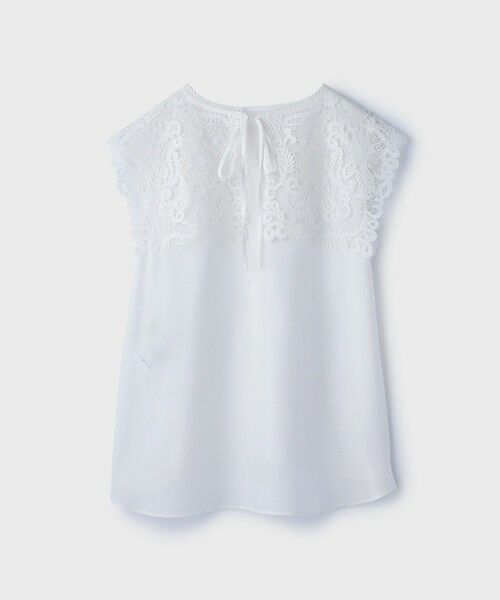 GRACE CONTINENTAL / グレースコンチネンタル シャツ・ブラウス | パターンレースカラーブラウス | 詳細6