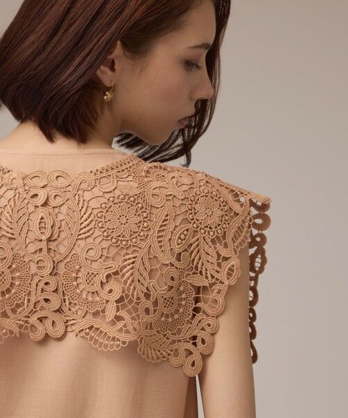GRACE CONTINENTAL / グレースコンチネンタル シャツ・ブラウス | パターンレースカラーブラウス | 詳細16