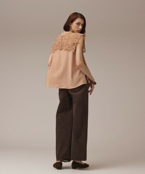 GRACE CONTINENTAL / グレースコンチネンタル シャツ・ブラウス | パターンレースカラーブラウス | 詳細9