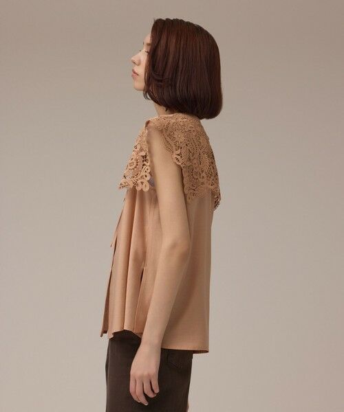 GRACE CONTINENTAL / グレースコンチネンタル シャツ・ブラウス | パターンレースカラーブラウス | 詳細11