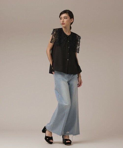 GRACE CONTINENTAL / グレースコンチネンタル シャツ・ブラウス | パターンレースカラーブラウス | 詳細22