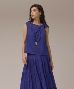 GRACE CONTINENTAL / グレースコンチネンタル シャツ・ブラウス | オーガンドレープトップ