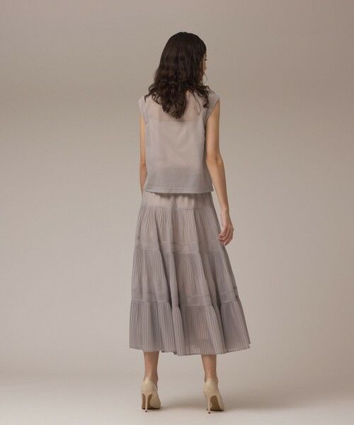 GRACE CONTINENTAL / グレースコンチネンタル シャツ・ブラウス | オーガンドレープトップ | 詳細3