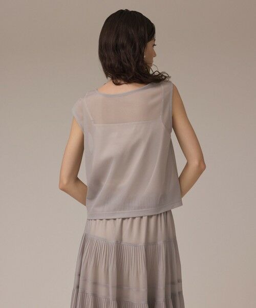 GRACE CONTINENTAL / グレースコンチネンタル シャツ・ブラウス | オーガンドレープトップ | 詳細5