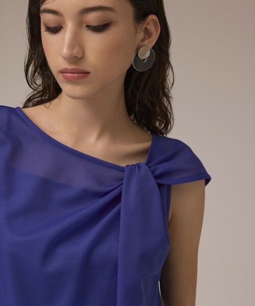 GRACE CONTINENTAL / グレースコンチネンタル シャツ・ブラウス | オーガンドレープトップ | 詳細10