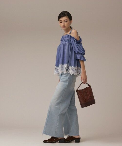 Hotaru 　値札付き、Grace continental トップス ギャザーフレアトップ （その他トップス）｜GRACE CONTINENTAL