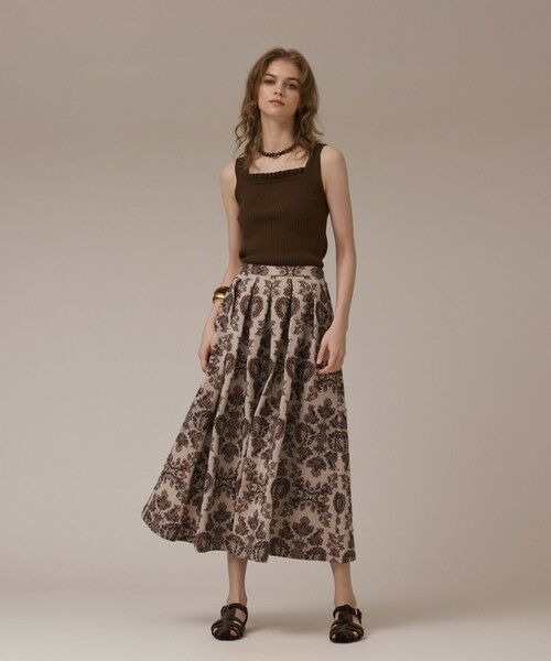 GRACE CONTINENTAL / グレースコンチネンタル その他トップス | リブフリルニットトップ | 詳細6