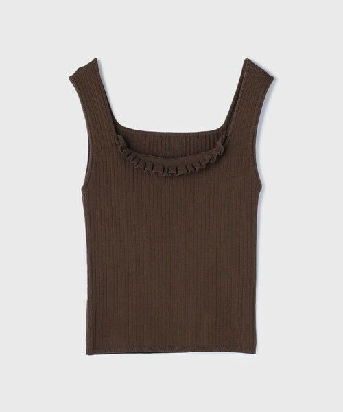 GRACE CONTINENTAL / グレースコンチネンタル その他トップス | リブフリルニットトップ | 詳細7