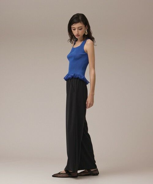 GRACE CONTINENTAL / グレースコンチネンタル その他トップス | シアーフリルニットトップ | 詳細9