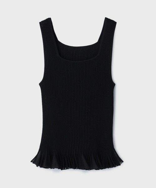 GRACE CONTINENTAL / グレースコンチネンタル その他トップス | シアーフリルニットトップ | 詳細18