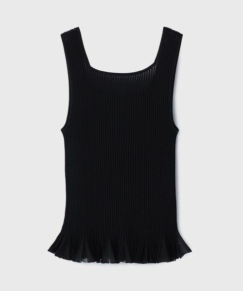 GRACE CONTINENTAL / グレースコンチネンタル その他トップス | シアーフリルニットトップ | 詳細19