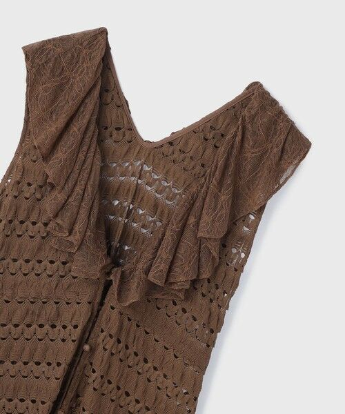 GRACE CONTINENTAL / グレースコンチネンタル カーディガン・ボレロ | レースロングカーディガン | 詳細12