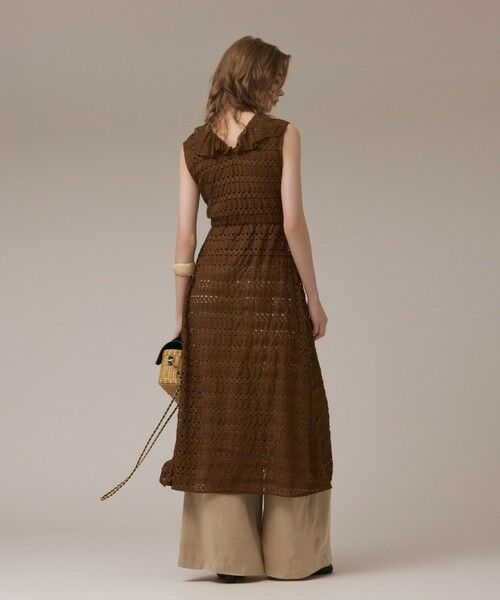 GRACE CONTINENTAL / グレースコンチネンタル カーディガン・ボレロ | レースロングカーディガン | 詳細2