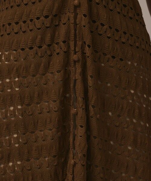 GRACE CONTINENTAL / グレースコンチネンタル カーディガン・ボレロ | レースロングカーディガン | 詳細8