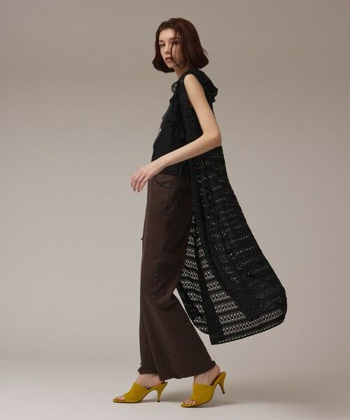 GRACE CONTINENTAL / グレースコンチネンタル カーディガン・ボレロ | レースロングカーディガン | 詳細18