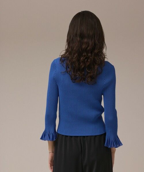 GRACE CONTINENTAL / グレースコンチネンタル カーディガン・ボレロ | シアーフリルニットカーディガン | 詳細14